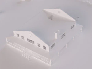 farm farmhouse 3D Model
