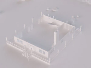 farm farmhouse 3D Model