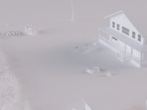 farm farmhouse 3D Model