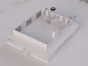 farm farmhouse 3D Model