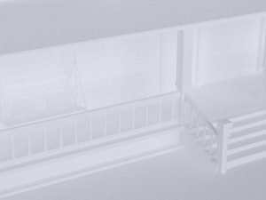 farm farmhouse Modelo 3D