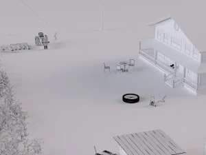 farm farmhouse 3D Model