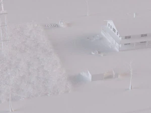 farm farmhouse 3D Model