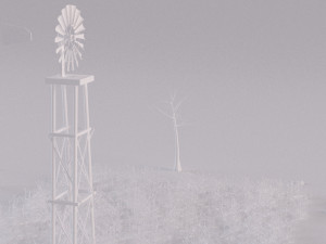 farm farmhouse Modelo 3D