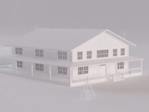 farm farmhouse 3D Model