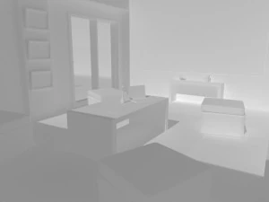 거실 인테리어 디자인 미니멀리스트 현대 가구 방 위로 가족 생활 인테리어 드 3D 모델