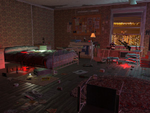 sniper room interior bedroom 3Dモデル