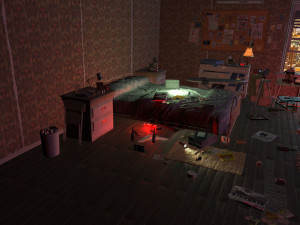 sniper room interior bedroom 3Dモデル