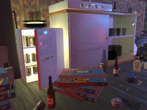 sniper room interior bedroom 3D Model