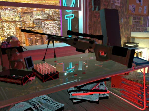 sniper room interior bedroom 3D Model
