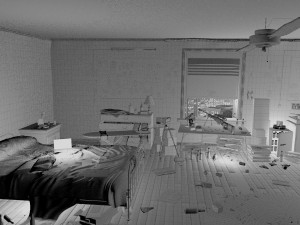 sniper room interior bedroom 3Dモデル