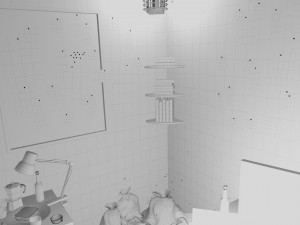 sniper room interior bedroom 3Dモデル