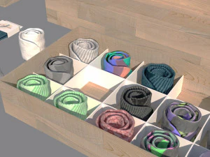 folded socks calcetines doblados socks display rack calcetin doblado sock socks calcetin calcetin 3D Model