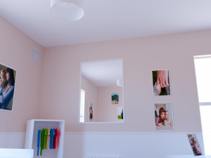 habitacion bebe 1 baby room bedroom interior 1 room bedding bed living scene interior design concep 3D Модель