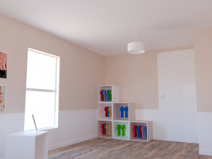 habitacion bebe 1 baby room bedroom interior 1 room bedding bed living scene interior design concep 3D Модель
