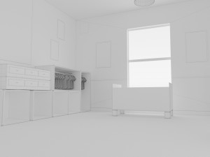 habitacion bebe 1 baby room bedroom interior 1 room bedding bed living scene interior design concep 3D Модель
