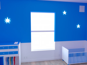 habitacion bebe baby room 2bedroom interior 1 room bedding bed living scene interior design concept Modelo 3D