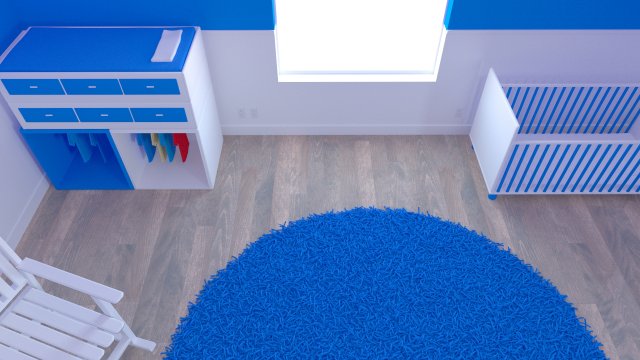 habitacion bebe baby room 2bedroom interior 1 room bedding bed living scene interior design concept Modelo 3D .c4d .max .obj .3ds .fbx .stl .blend 