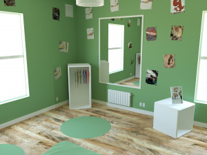 child bedroom interior 1 room bedding bed living scene interior design concept furniture architectur 3Dモデル