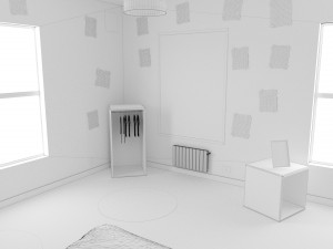 child bedroom interior 1 room bedding bed living scene interior design concept furniture architectur 3D Model