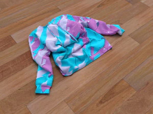 textured clothes lying 3D Model