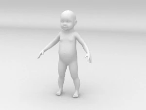 15 modelli umani truccati di personaggi umani Modello 3D