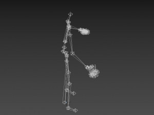 15 rigged human models character people human 3D Model