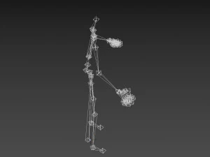 15 rigged human models character people human 3D Model