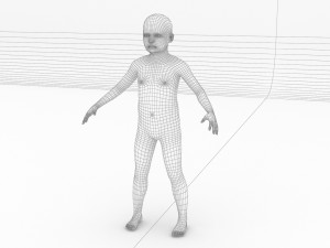 15 rigged human models character people human 3D Model