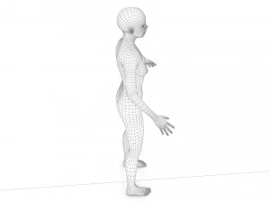 15 rigged human models character people human 3D Model