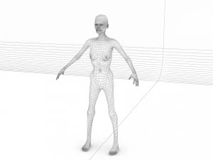 15 rigged human models character people human 3D Model