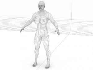 15 rigged human models character people human 3D Model