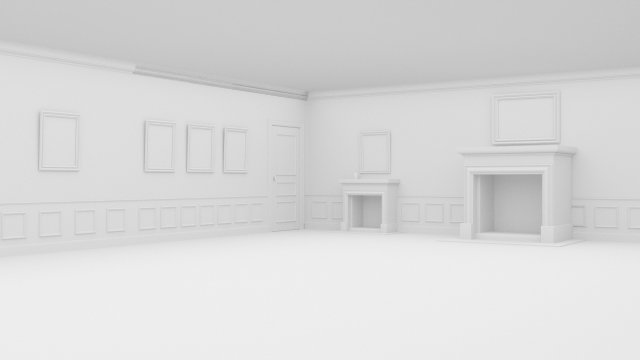 Antique living room book school ancient office old antique historical fantasy wood biblioteca study 3D Model .c4d .max .obj .3ds .fbx .stl .blend 
