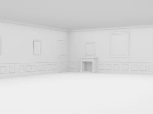 Antique living room book school ancient office old antique historical fantasy wood biblioteca study 3D Model