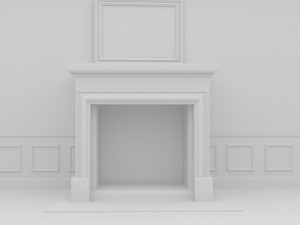 Antique living room book school ancient office old antique historical fantasy wood biblioteca study 3D Model