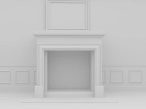 Antique living room book school ancient office old antique historical fantasy wood biblioteca study 3D Model
