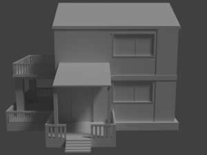 House 3D 모델