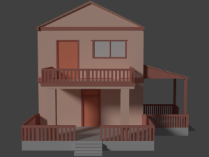 House 3D 모델