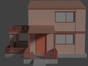 House 3D 모델
