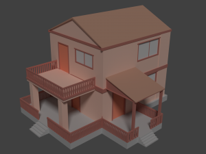 House 3D 모델