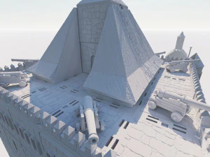 Средневековые мечты - набор 2 для 3D печати 178 моделей 3D Принт Модель