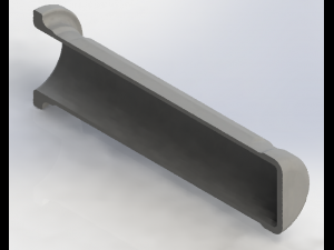 shipping handle grip haft 3D Model