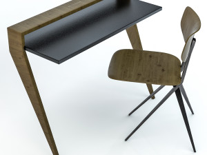 chairdesk 3D Model