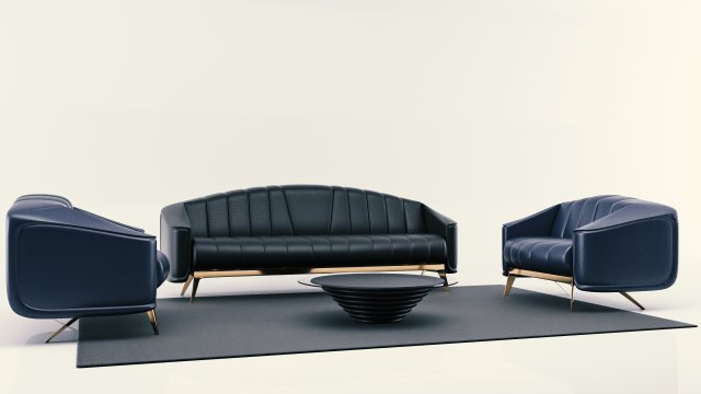 sofa 3D Model .c4d .max .obj .3ds .fbx .stl .blend