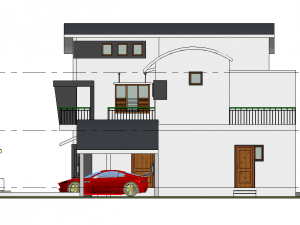 3d architectural modern house 3D 模型