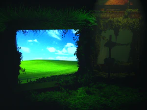 Windows XP - 自然の壁紙 1920x1080 CG テクスチャ