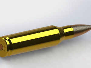 50 cal bullets set Modelo de impresión 3D