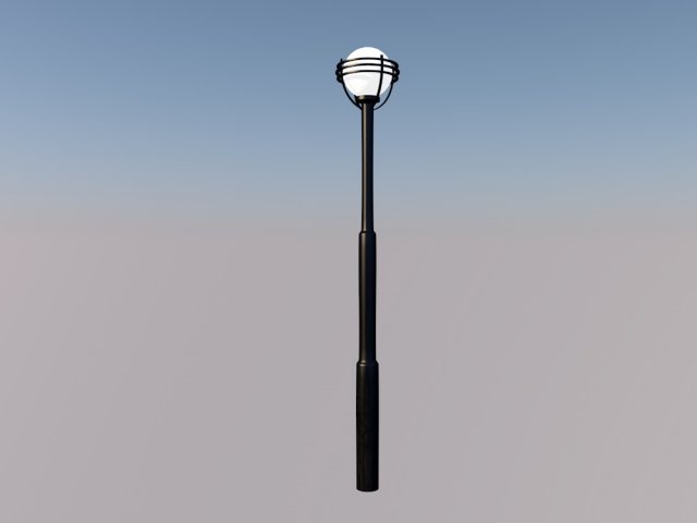 street lamp Modelo 3D .c4d .max .obj .3ds .fbx .stl .blend 
