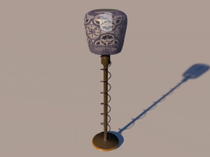 floor lamp 1 Model 3D