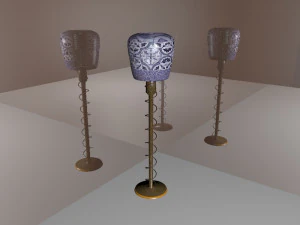 floor lamp 1 3D Model